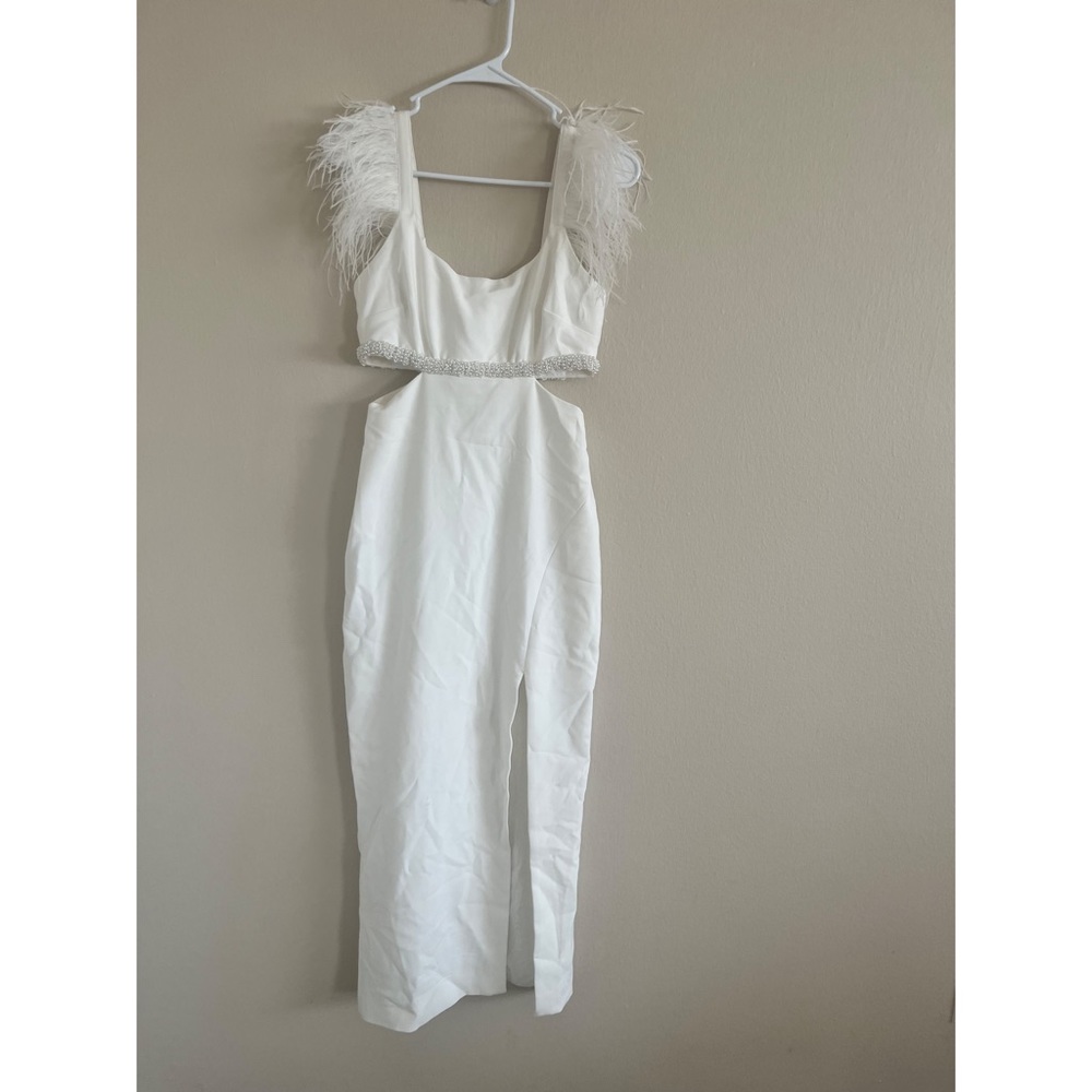 NWOT Likely Taliah Midi Gown White Size 0 - Picture 3 of 17